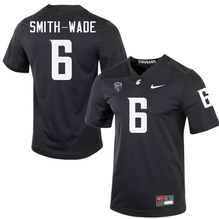 Chau Smith-Wade WSU Cougars Jersey.Washington State Cougars #6 Chau Smith-Wade Jersey Youth-Alternat